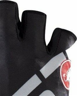 Castelli Competizione 2 Glove Light Black/Silver XS Cyklistické rukavice 7