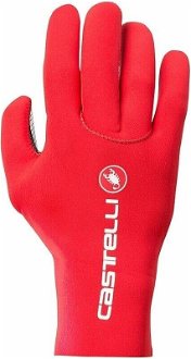 Castelli Diluvio C Red L-XL Cyklistické rukavice 2