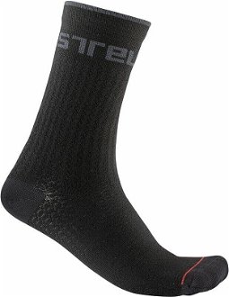 Castelli Distanza 20 Sock Black 2XL Cyklo ponožky 2
