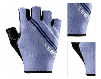 Castelli Dolcissima 2 W Gloves Violet Mist XL Cyklistické rukavice 3