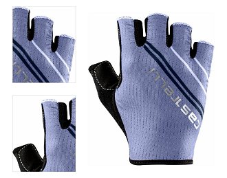 Castelli Dolcissima 2 W Gloves Violet Mist XL Cyklistické rukavice 4