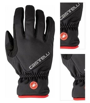 Castelli Entranta Thermal Glove Black 2XL Cyklistické rukavice 3
