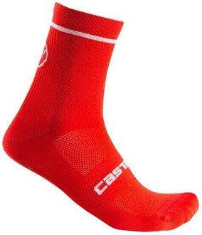 Castelli Entrata 13 Sock Red L/XL Cyklo ponožky