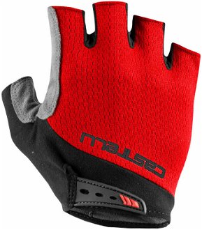 Castelli Entrata V Glove Red S Cyklistické rukavice