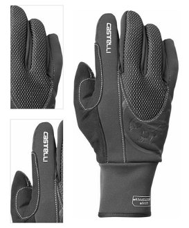 Castelli Estremo Glove Black S Cyklistické rukavice 4