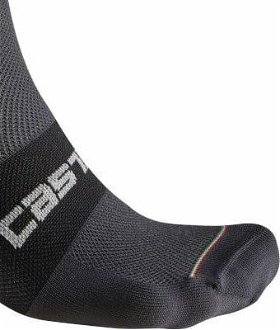 Castelli Giro 13 Stripe Sock Gray/Rosa 2XL Cyklo ponožky 9