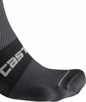 Castelli Giro 13 Stripe Sock Gray/Rosa S/M Cyklo ponožky 9