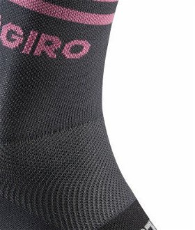 Castelli Giro 13 Stripe Sock Gray/Rosa S/M Cyklo ponožky 5