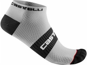 Castelli Lowboy 2 Sock White/Black S/M Cyklo ponožky 2
