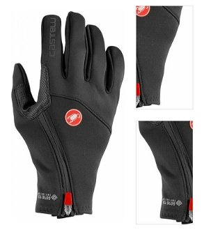Castelli Mortirolo Glove Light Black S Cyklistické rukavice 3