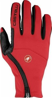 Castelli Mortirolo Glove Red 2XL Cyklistické rukavice