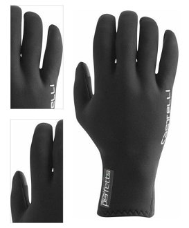 Castelli Perfetto Max Glove Black 2XL Cyklistické rukavice 4