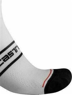 Castelli Prologo 15 Sock Black/White 2XL Cyklo ponožky 9