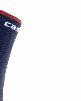 Castelli Rosso Corsa Pro 15 Sock Belgian Blue 2XL Cyklo ponožky 7