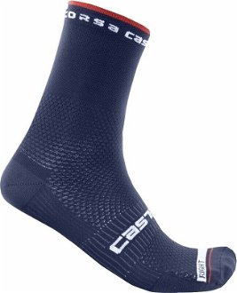 Castelli Rosso Corsa Pro 15 Sock Belgian Blue L/XL Cyklo ponožky 2