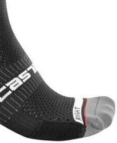 Castelli Rosso Corsa Pro 15 Sock Black 2XL Cyklo ponožky 9