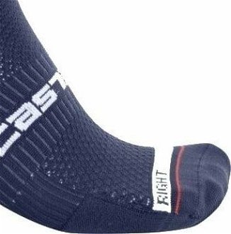 Castelli Rosso Corsa Pro 9 Sock Belgian Blue L/XL Cyklo ponožky 9