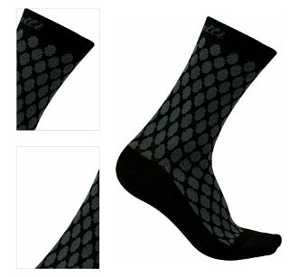 Castelli Sfida 13 Sock Black/Dark Gray S/M Cyklo ponožky 4