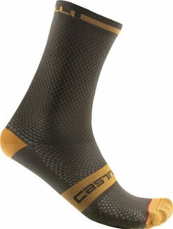 Castelli Superleggera T 12 Sock Deep Green 2XL Cyklo ponožky 2