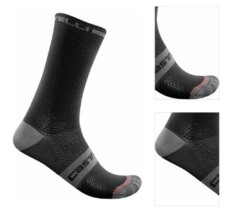 Castelli Superleggera T 18 Sock Black S/M Cyklo ponožky 3