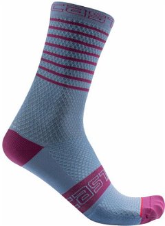 Castelli Superleggera W 12 Sock Violet Mist L/XL Cyklo ponožky 2