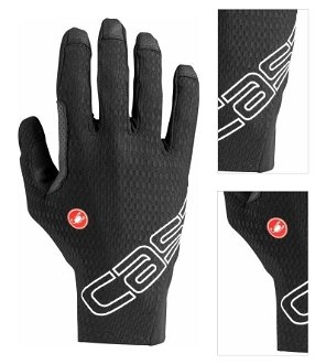 Castelli Unlimited LF Black L Cyklistické rukavice 3