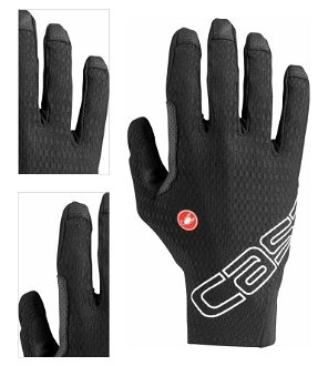 Castelli Unlimited LF Black L Cyklistické rukavice 4