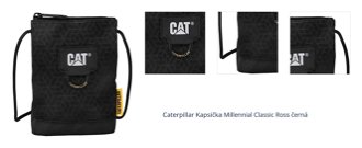Caterpillar Kapsička Millennial Classic Ross černá 1