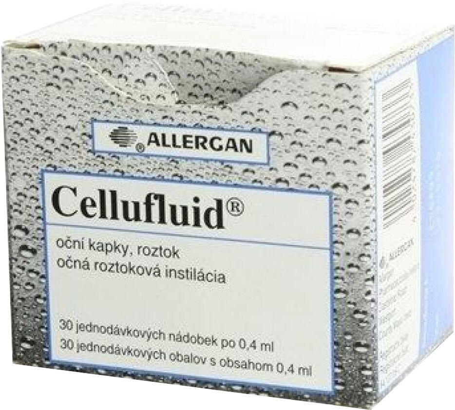 Cellufluid Očné kvapky 30 x 0.4 ml
