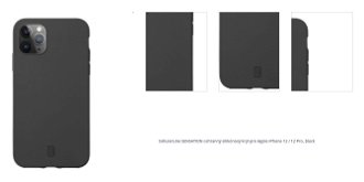 CellularLine SENSATION ochranný silikónový kryt pre Apple iPhone 12 / 12 Pro, black 1