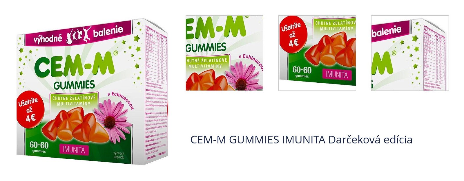 CEM-M GUMMIES IMUNITA Darčeková edícia 1