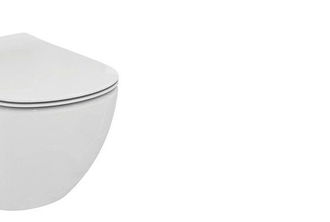 Cenovo zvýhodnený závesný WC set Geberit do ľahkých stien / predstenová montáž + WC Ideal Standard Tesi 111.300.00.5NF7 9