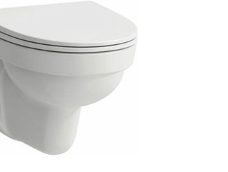 Cenovo zvýhodnený závesný WC set Geberit do ľahkých stien / predstenová montáž + WC Laufen Laufen Pro Nordic SIKOGES3H4 9