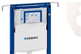 Cenovo zvýhodnený závesný WC set Geberit do ľahkých stien / predstenová montáž + WC S-Line S-line Pro 111.355.00.5NR4 6