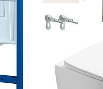 Cenovo zvýhodnený závesný WC set Grohe do ľahkých stien / predstenová montáž + WC SAT Infinitio SIKOGRSIN1S 5