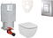 Cenovo zvýhodnený závesný WC set Grohe na zamurovanie + WC Ideal Standard Tesi 38643SET-KE