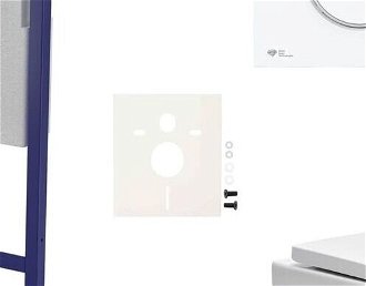 Cenovo zvýhodnený závesný WC set SAT do ľahkých stien / predstenová montáž + WC SAT Brevis SIKOSSBR76K 5