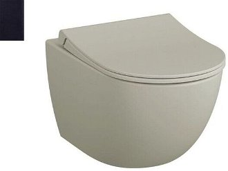 Cenovo zvýhodnený závesný WC set SAT do ľahkých stien / predstenová montáž + WC Vitra Sento SIKOSSSENT68K 9