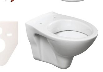 Cenovo zvýhodnený závesný WC set TECE do ľahkých stien / predstenová montáž + WC S-Line S-line Pro SIKOTSD0 9