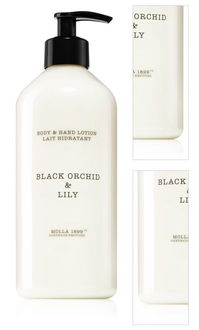 Cereria Mollá Black Orchid & Lily krém na ruky a telo unisex 500 ml 3