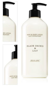 Cereria Mollá Black Orchid & Lily krém na ruky a telo unisex 500 ml 4