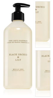 Cereria Mollá Black Orchid & Lily parfumované tekuté mydlo unisex 500 ml 3