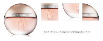 Cerruti 1881 Rêve de Roses parfumovaná voda pre ženy 100 ml 1