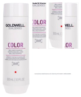 Cestovný šampon Goldwell Dualsenses Color, farbené vlasy 100 ml (202941) + DARČEK ZADARMO 1