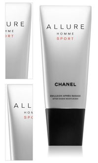 Chanel Allure Homme Sport balzam po holení pre mužov 100 ml 4