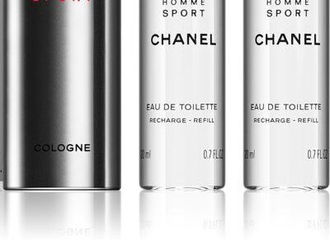 Chanel Allure Homme Sport Cologne kolínska voda (1x plniteľná + 2x náplň) pre mužov 2x20 ml 9