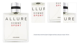 Chanel Allure Homme Sport Cologne kolínska voda pre mužov 100 ml 1