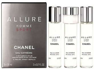Chanel Allure Homme Sport Eau Extreme - EDP náplň (3 x 20 ml)