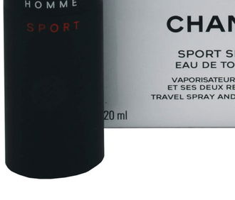 Chanel Allure Homme Sport - EDT 20 ml (plnitelný flakon) + náplň (2 x 20 ml) 60 ml 8