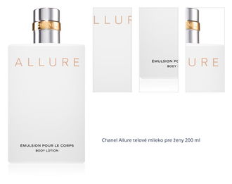 Chanel Allure telové mlieko pre ženy 200 ml 1